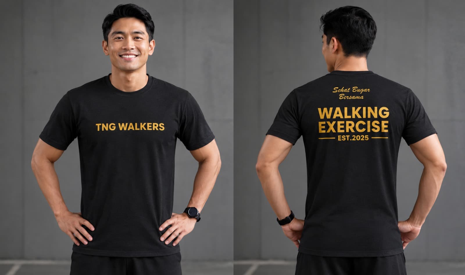 Pakai Kaos TNG Walkers